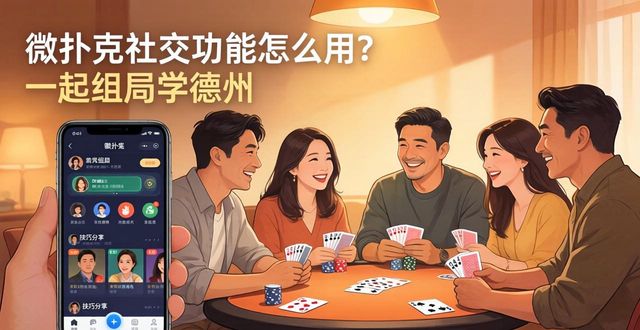 微扑克骗局_扑克网络_微扑克社交