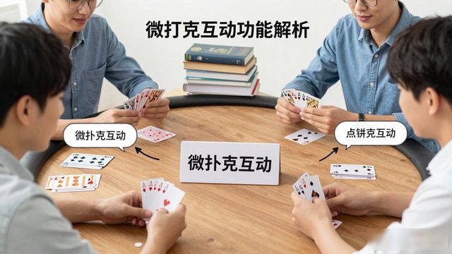 扑克游戏小程序_微扑克互动_扑克牌互动玩法