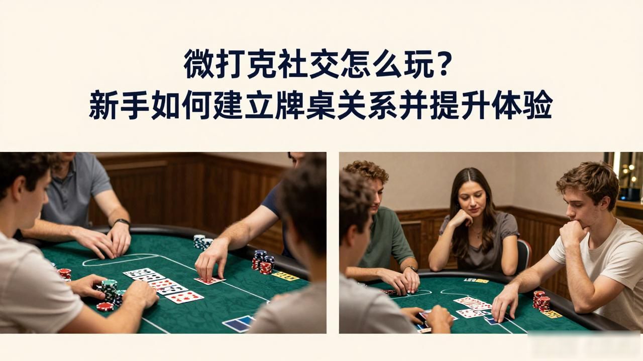 微扑克社交_扑克牌交朋友玩法怎么玩_扑克网络