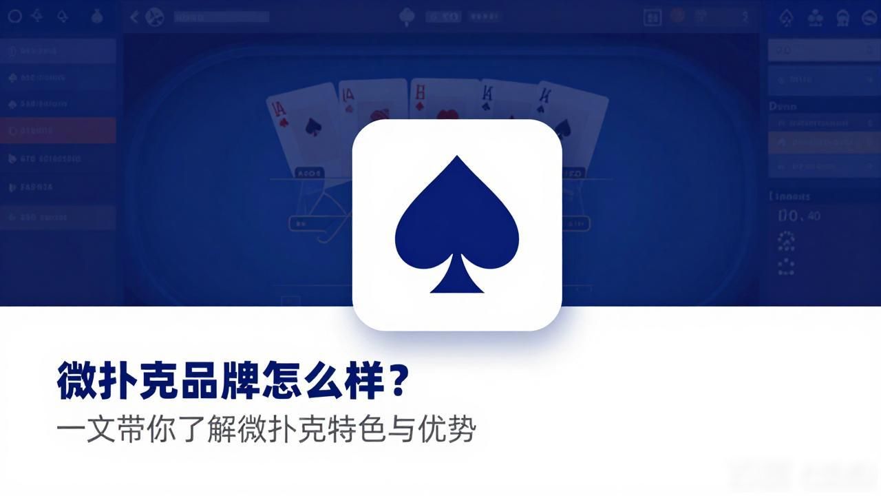 微扑克logo_微扑克品牌_微扑克有