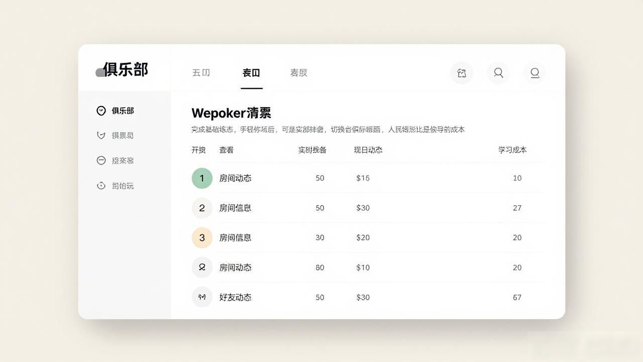 wepoker界面设计_界面设计是什么意思_界面设计职业技能等级证书