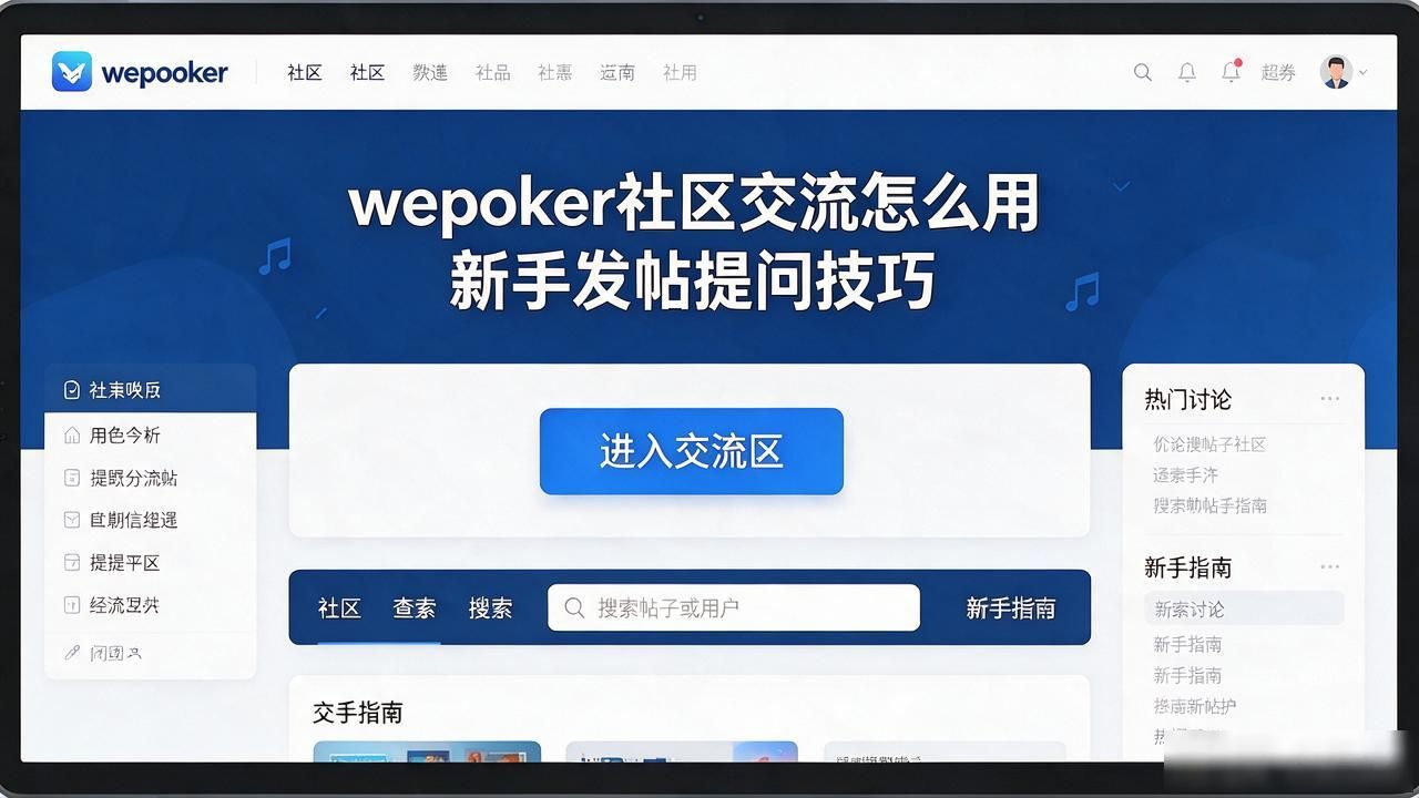 wepoker社区交流_龙元建设股吧社区交流_社区交流群