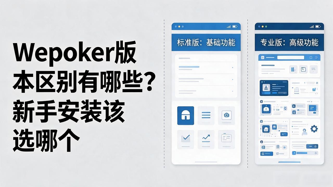 别独自用餐版本不一样区别大吗_wepoker版本区别_Wepoker官方版